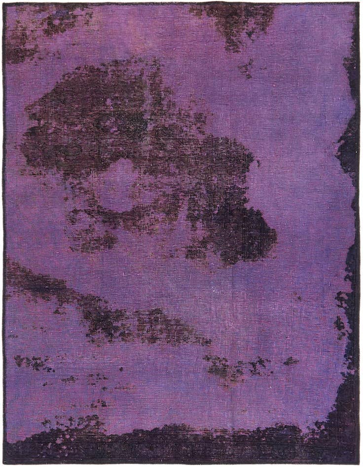 Detail image of 4' 3 x 6' 3 Hand Knotted Ultra Vintage Persian Wool Rug