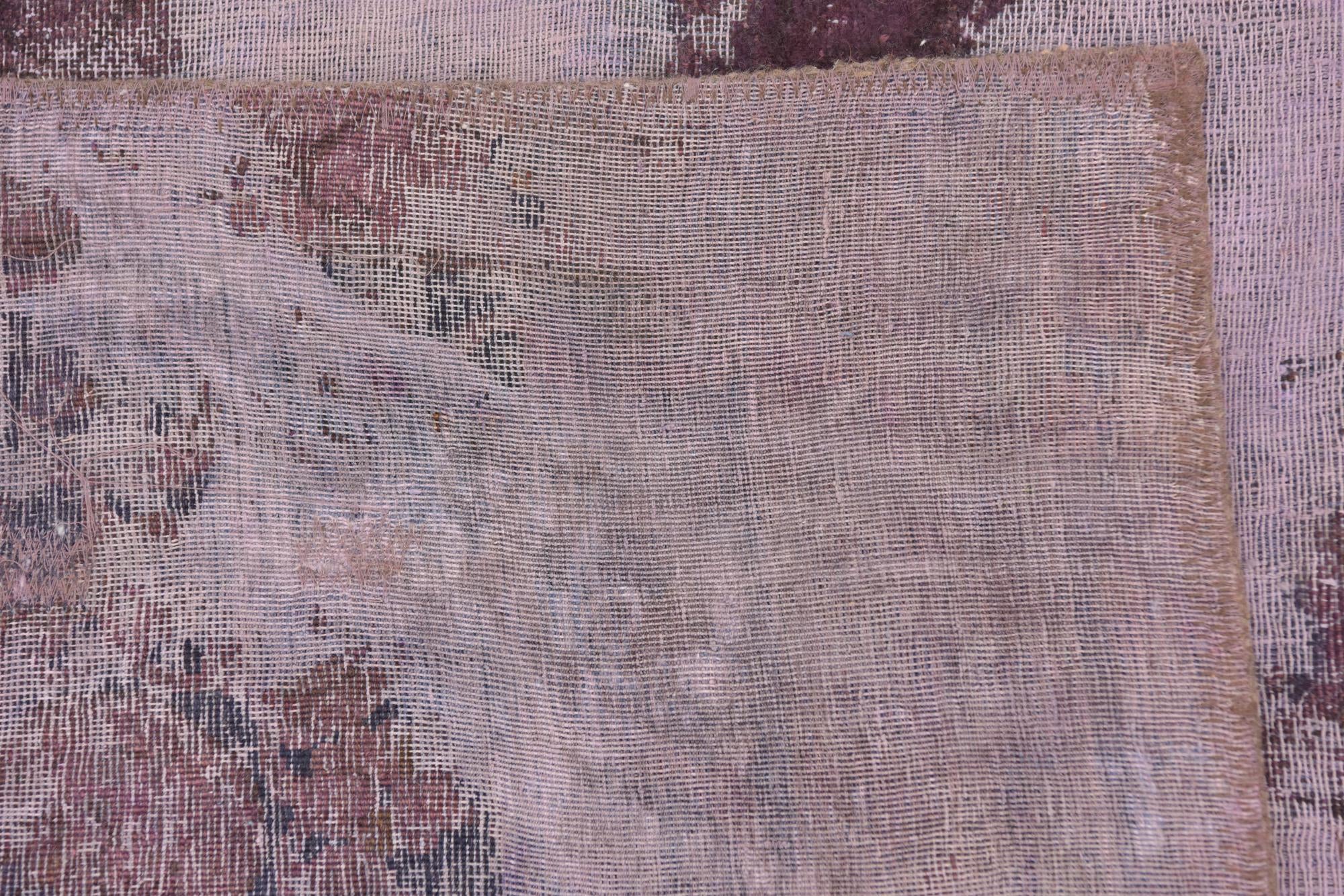 4' 6 x 6' 7 Hand Knotted Ultra Vintage Persian Wool Rug