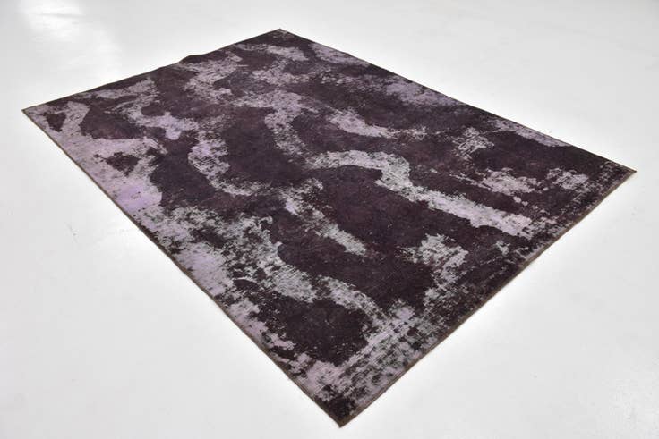 Detail image of 6' 2 x 8' 9 Hand Knotted Ultra Vintage Persian Wool Rug