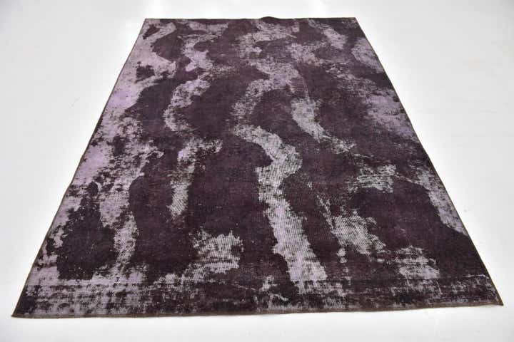 6' 2 x 8' 9 Hand Knotted Ultra Vintage Persian Wool Rug