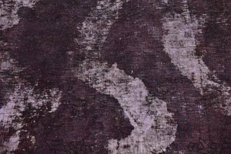 Detail image of 6' 2 x 8' 9 Hand Knotted Ultra Vintage Persian Wool Rug