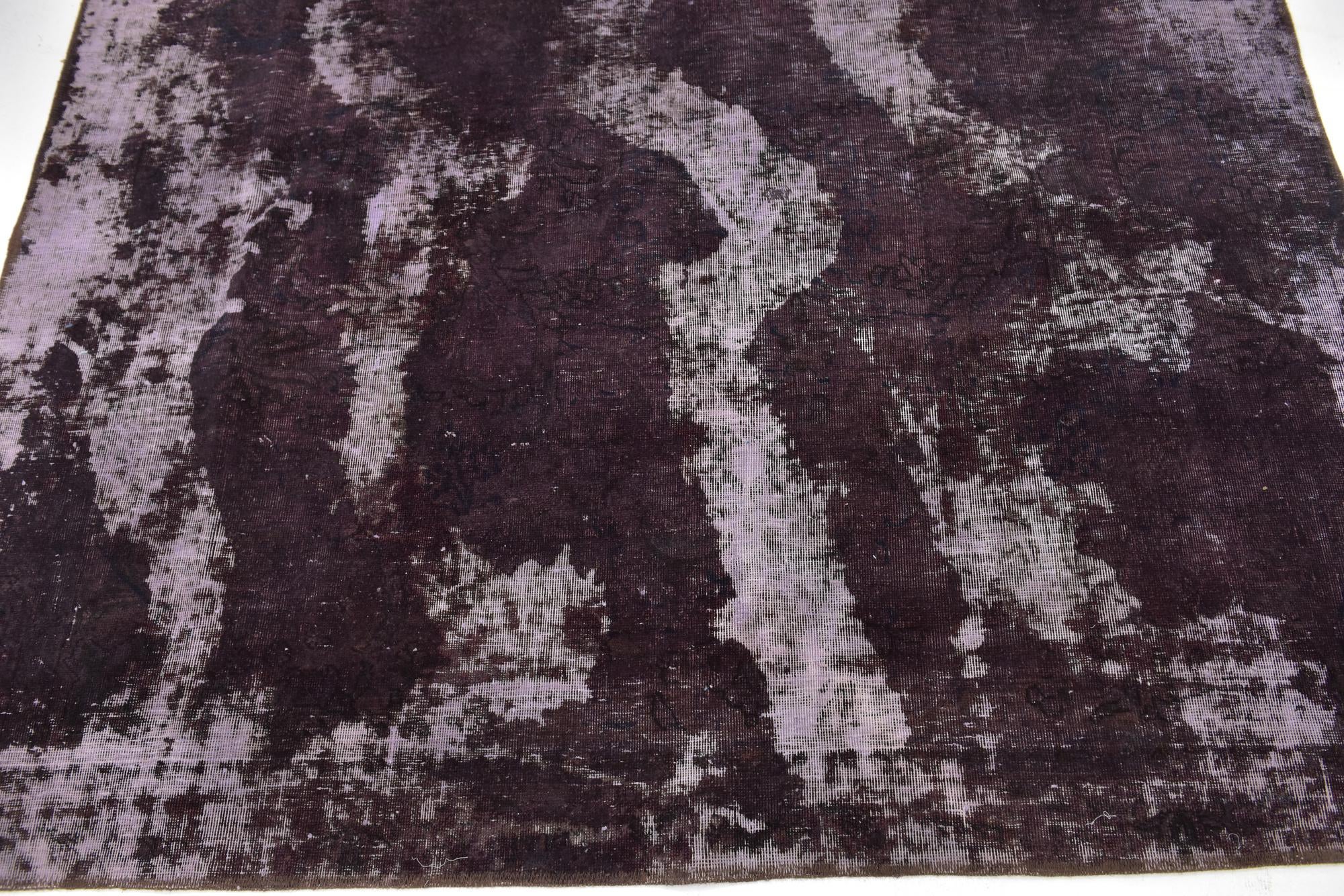 6' 2 x 8' 9 Hand Knotted Ultra Vintage Persian Wool Rug