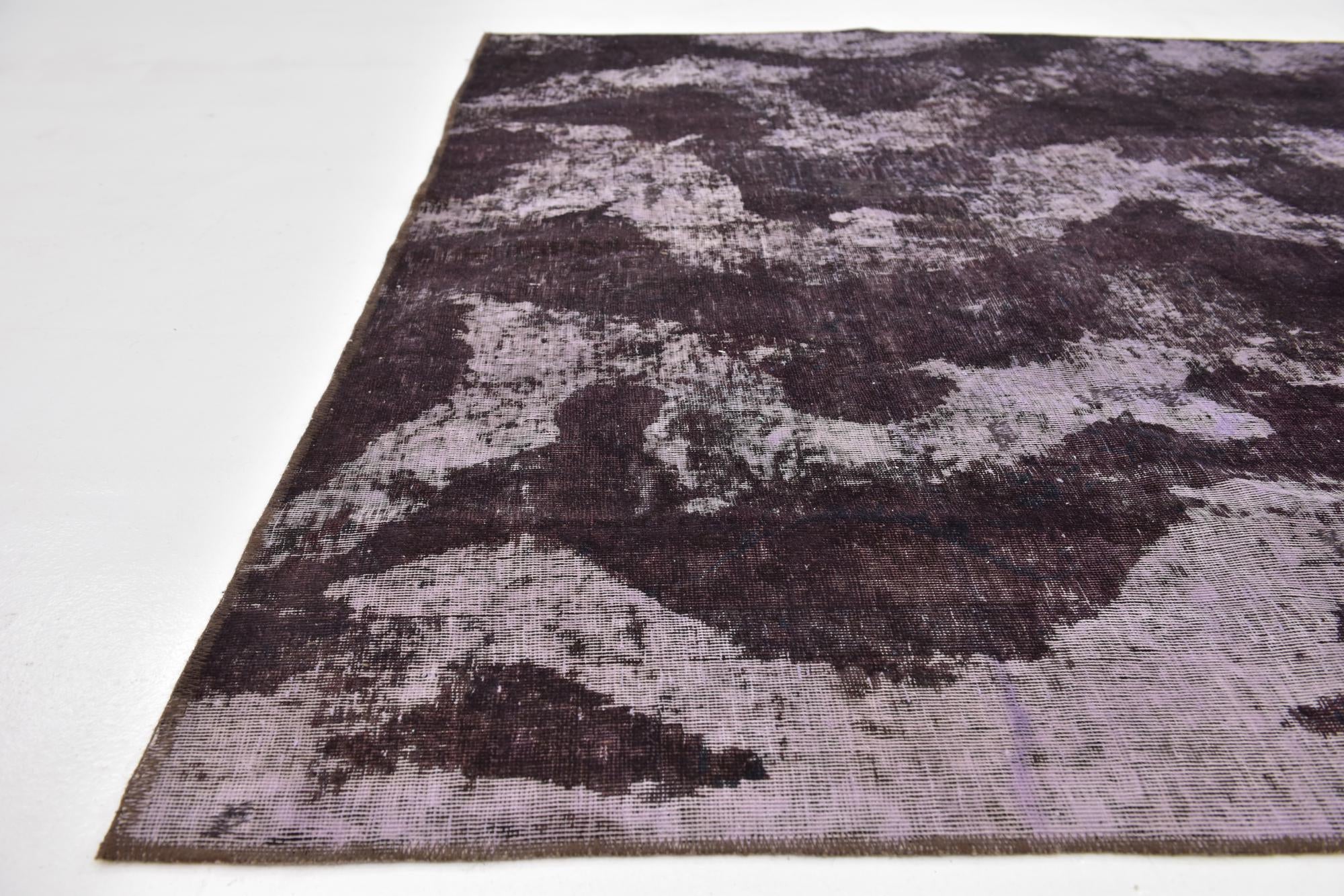 6' 2 x 8' 9 Hand Knotted Ultra Vintage Persian Wool Rug