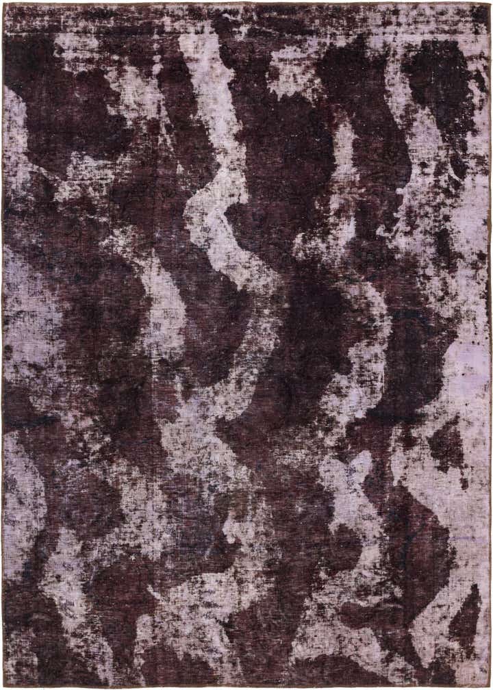 6' 2 x 8' 9 Hand Knotted Ultra Vintage Persian Wool Rug