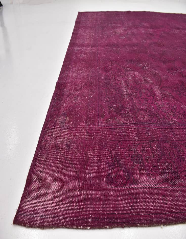 Detail image of 9' 6 x 12' 4 Hand Knotted Ultra Vintage Persian Wool Rug