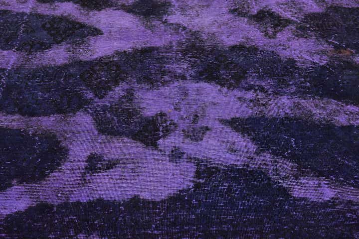 185cm x 270cm Hand Knotted Ultra Vintage Persian Wool Rug