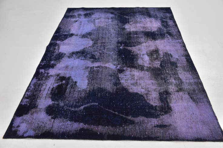 Detail image of 5' 2 x 7' 4 Hand Knotted Ultra Vintage Persian Wool Rug