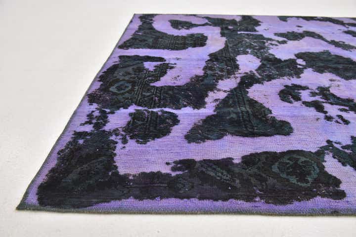 5' 10 x 7' Hand Knotted Ultra Vintage Persian Wool Rug