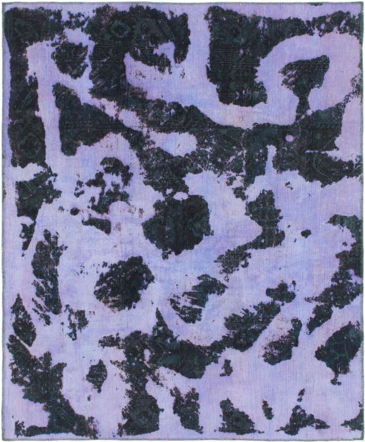 5' 10 x 7' Hand Knotted Ultra Vintage Persian Wool Rug