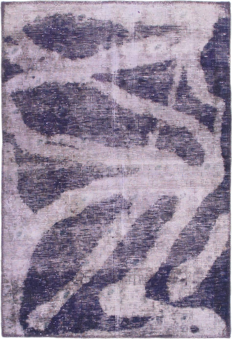 2' 10 x 4' 2 Hand Knotted Ultra Vintage Persian Wool Rug