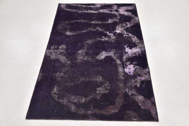 3' 4 x 5' Hand Knotted Ultra Vintage Persian Wool Rug