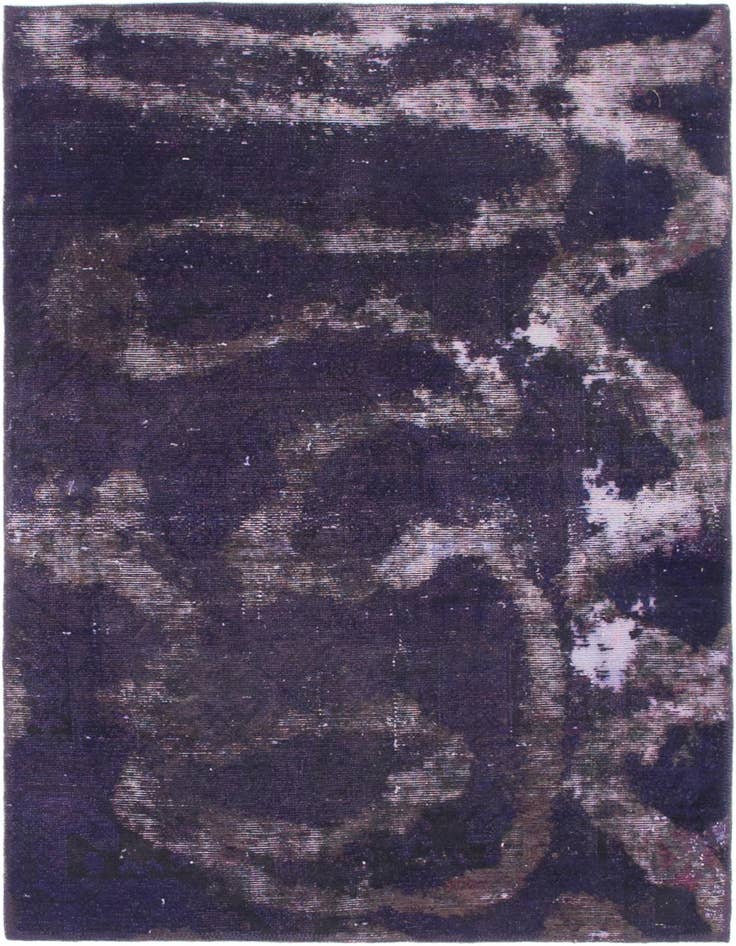 Detail image of 3' 4 x 5' Hand Knotted Ultra Vintage Persian Wool Rug