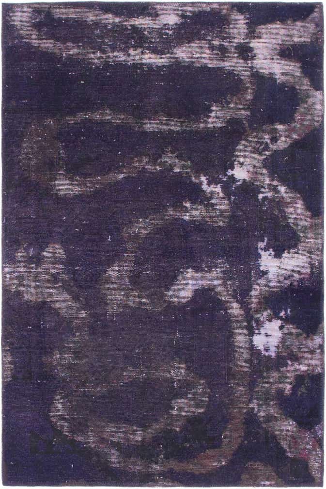 3' 4 x 5' Hand Knotted Ultra Vintage Persian Wool Rug
