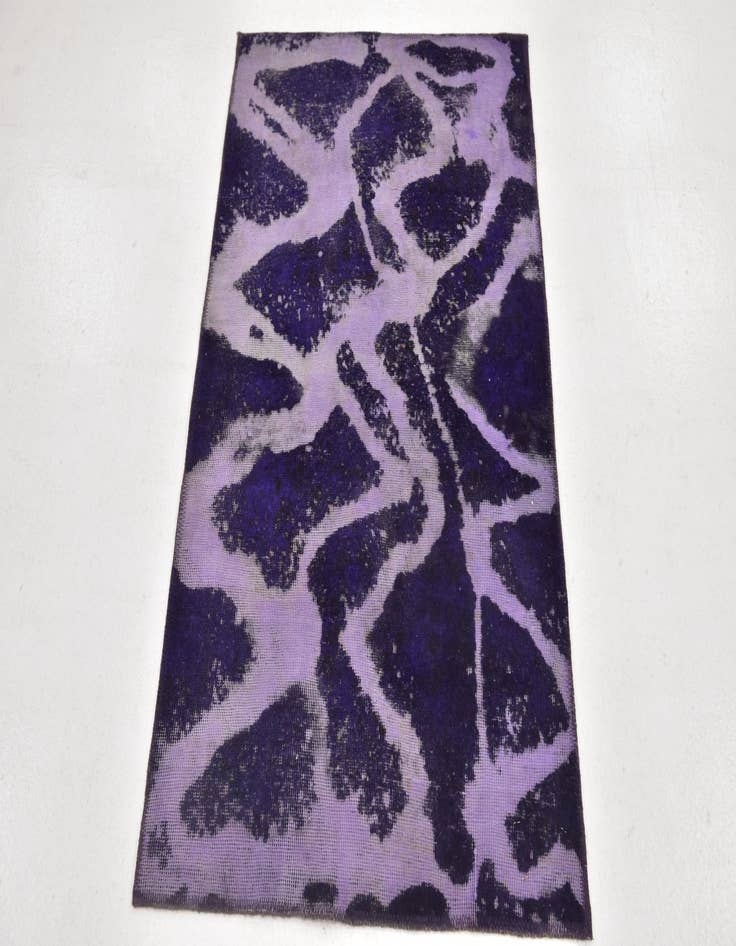 Detail image of 2' 9 x 4' 4  Hand Knotted Ultra Vintage Persian Wool Rug