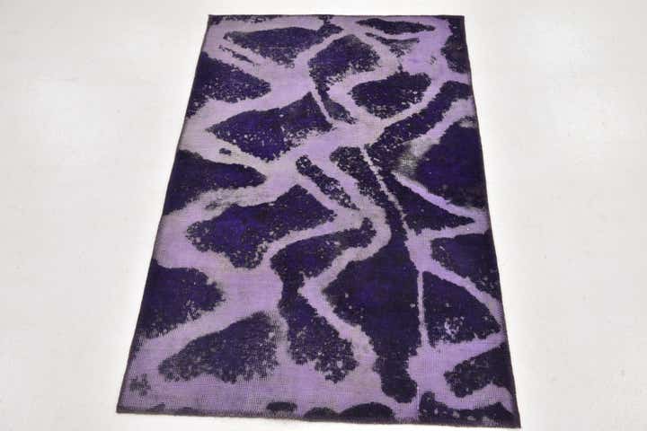 2' 9 x 4' 4 Hand Knotted Ultra Vintage Persian Wool Rug