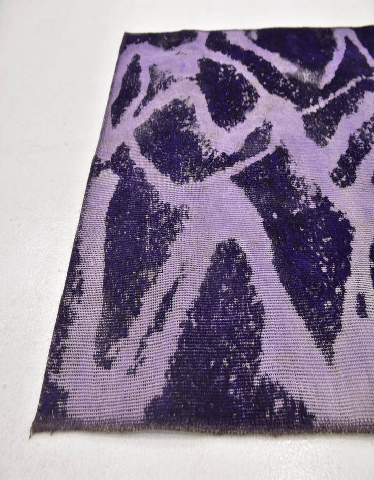 Detail image of 2' 9 x 4' 4  Hand Knotted Ultra Vintage Persian Wool Rug