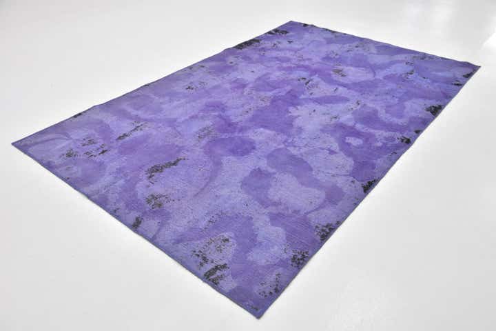 5' 8 x 9' Hand Knotted Ultra Vintage Persian Wool Rug