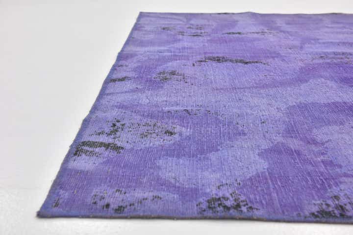 5' 8 x 9' Hand Knotted Ultra Vintage Persian Wool Rug