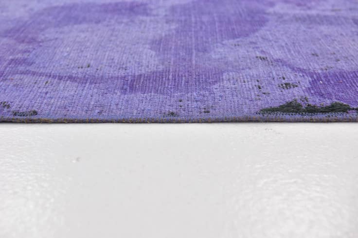 Detail image of 5' 8 x 9' Hand Knotted Ultra Vintage Persian Wool Rug