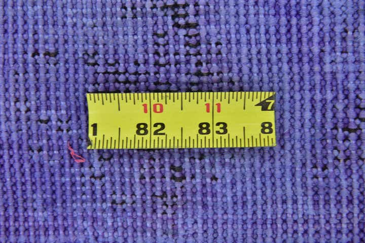 5' 8 x 9' Hand Knotted Ultra Vintage Persian Wool Rug