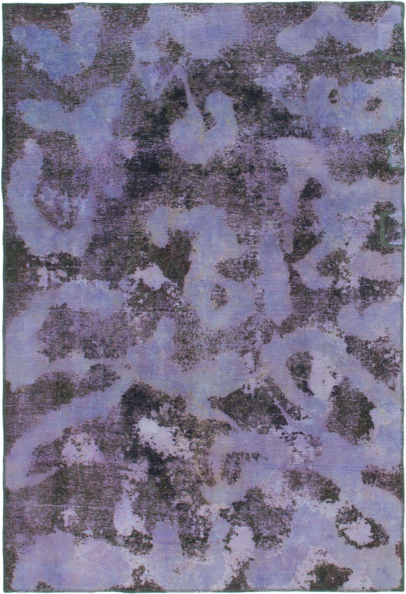 6' x 8' 10 Hand Knotted Ultra Vintage Persian Wool Rug