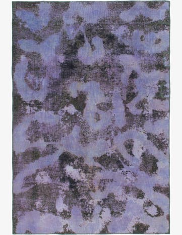 6' x 8' 10 Hand Knotted Ultra Vintage Persian Wool Rug