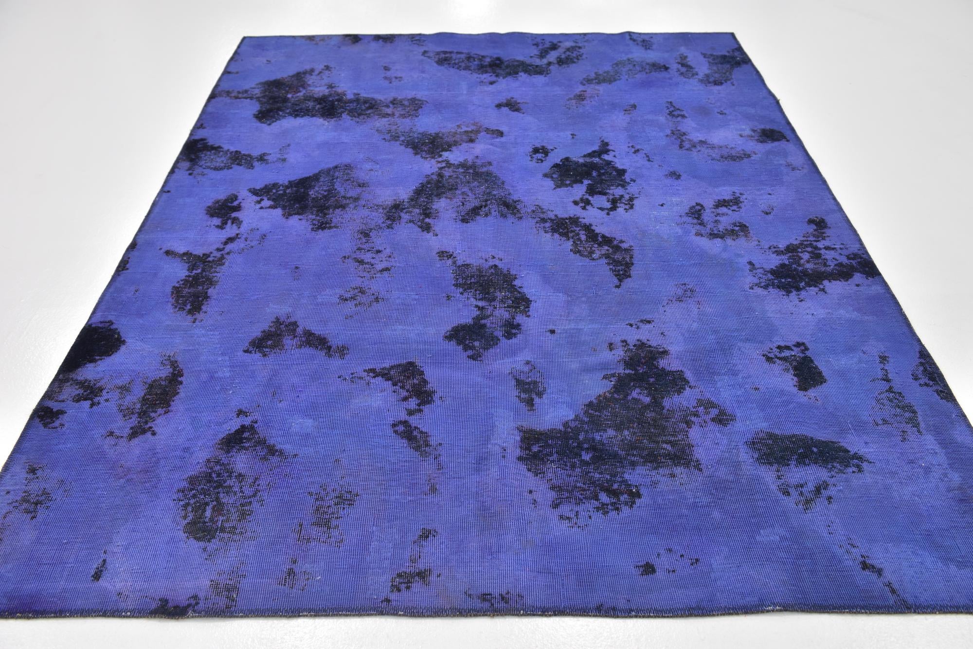 6' x 7' 7 Hand Knotted Ultra Vintage Persian Wool Rug