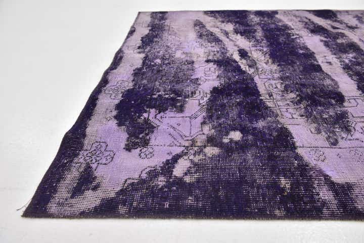 4' 4 x 6' Hand Knotted Ultra Vintage Persian Wool Rug