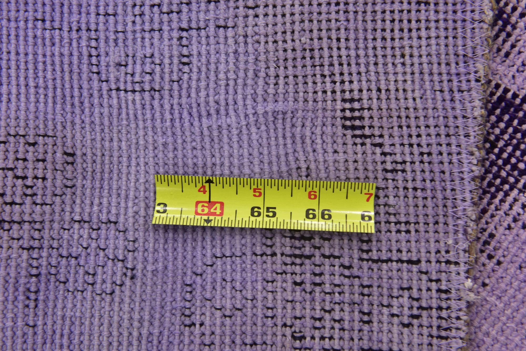 4' 4 x 6' Hand Knotted Ultra Vintage Persian Wool Rug