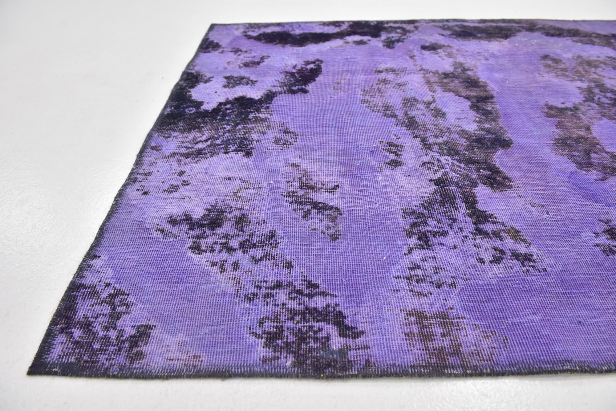 3' 10 x 4' 10 Hand Knotted Ultra Vintage Persian Wool Rug