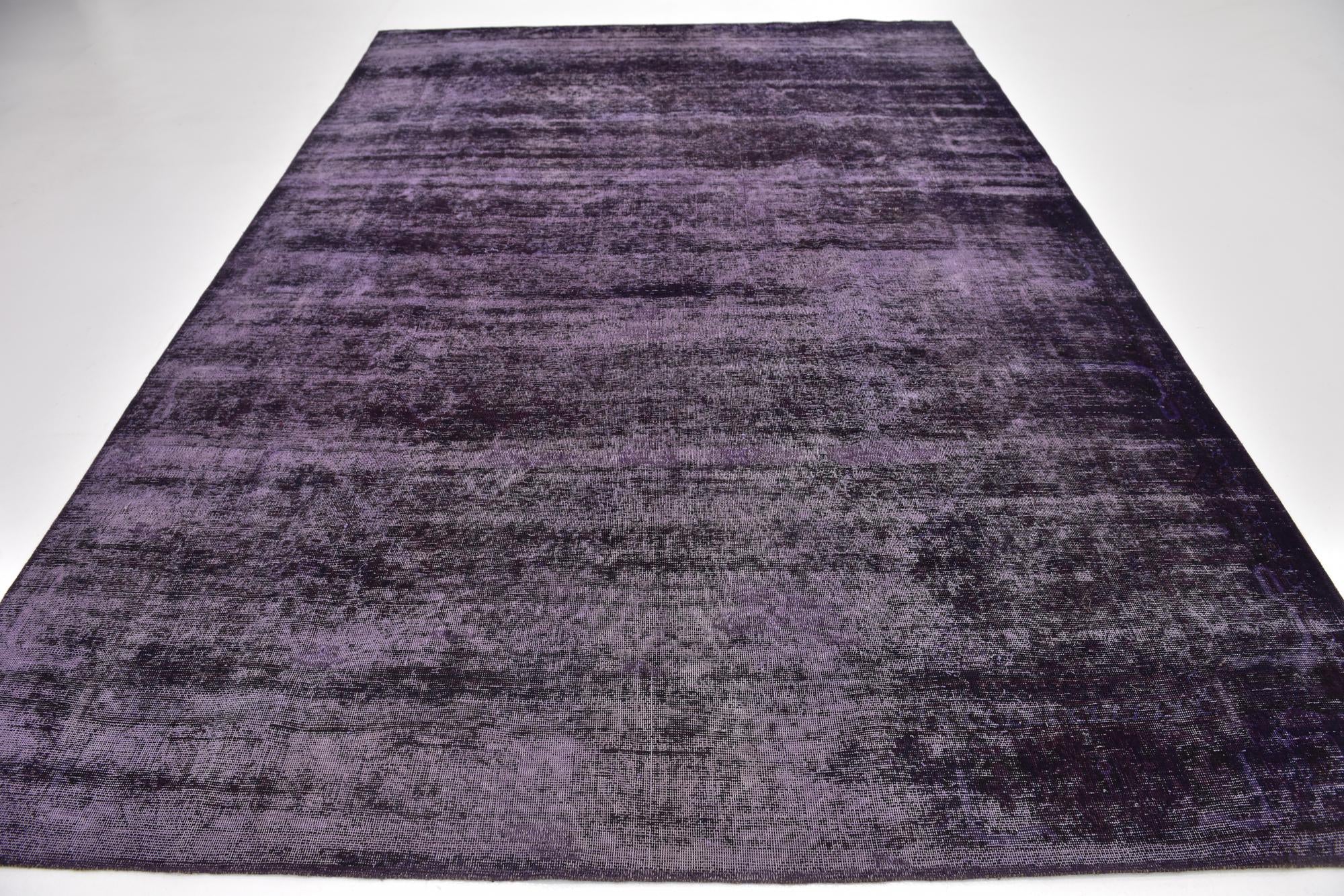 7' 9 x 11' 2 Hand Knotted Ultra Vintage Persian Wool Rug