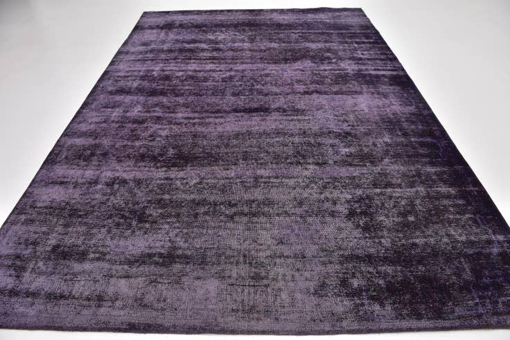 Detail image of 7' 9 x 11' 2 Hand Knotted Ultra Vintage Persian Wool Rug