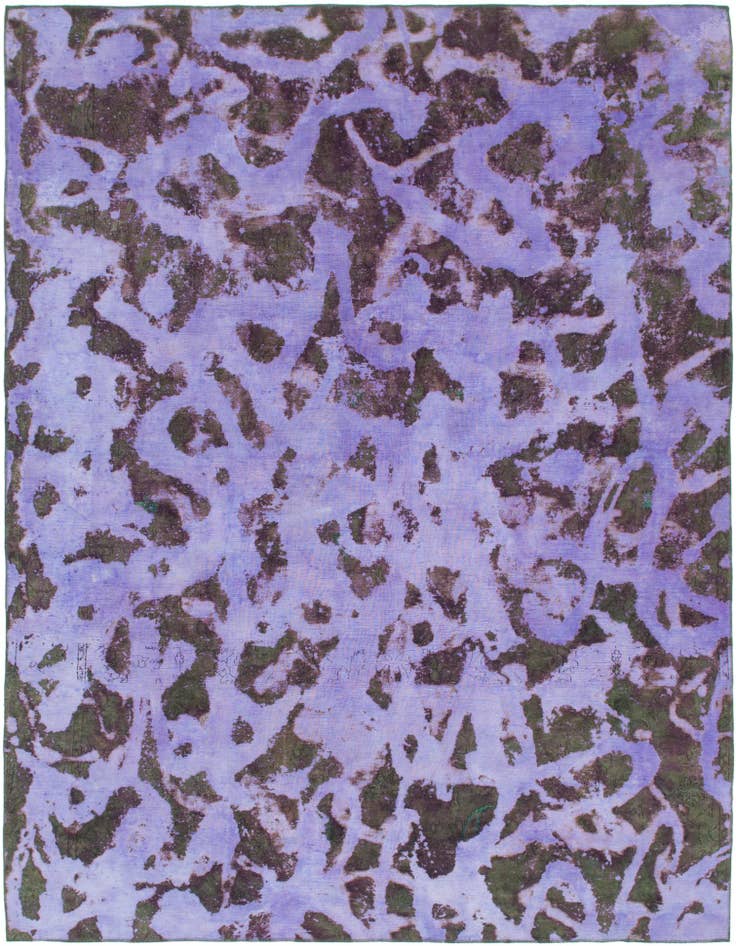 Detail image of 8' 9 x 11' 9 Hand Knotted Ultra Vintage Persian Wool Rug