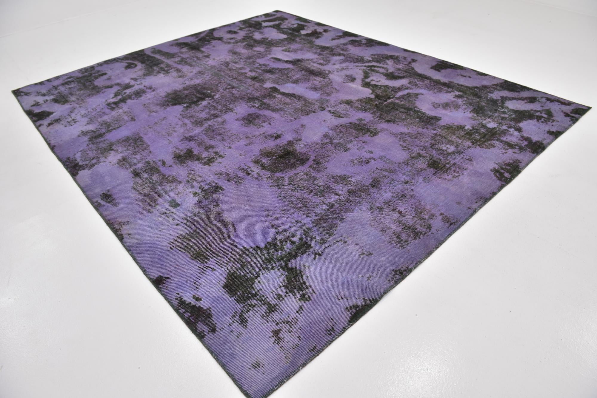 9' 2 x 10' 9 Hand Knotted Ultra Vintage Persian Wool Rug
