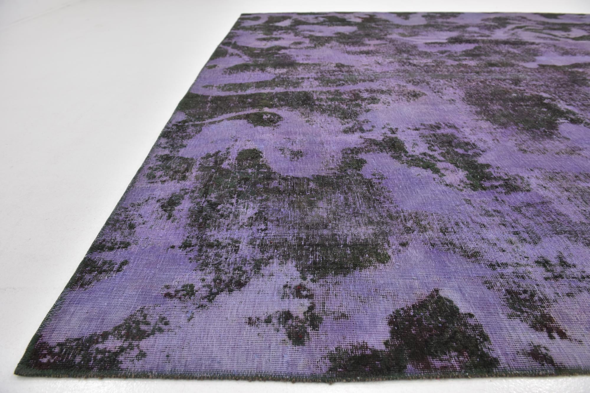 9' 2 x 10' 9 Hand Knotted Ultra Vintage Persian Wool Rug