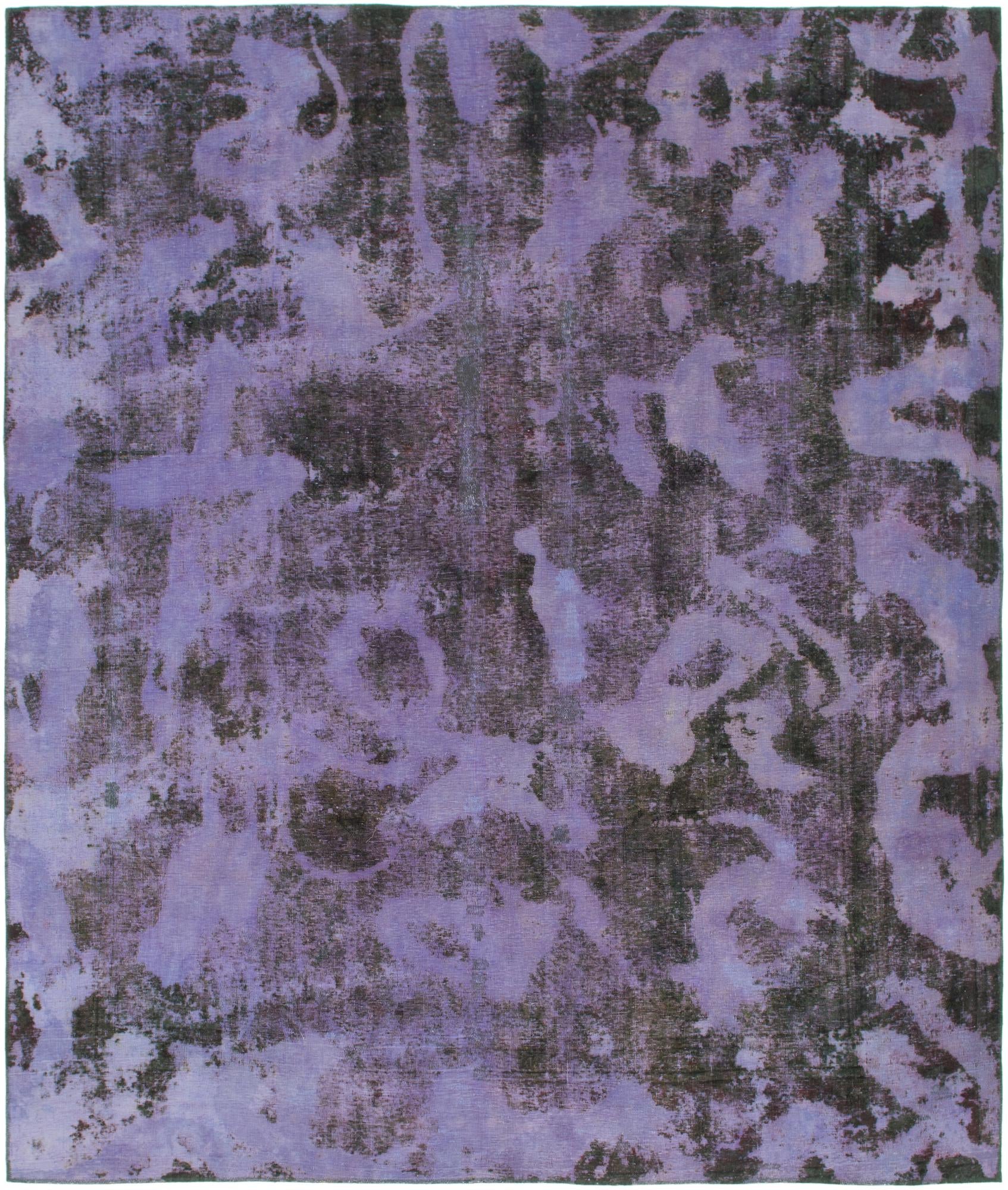 9' 2 x 10' 9 Hand Knotted Ultra Vintage Persian Wool Rug