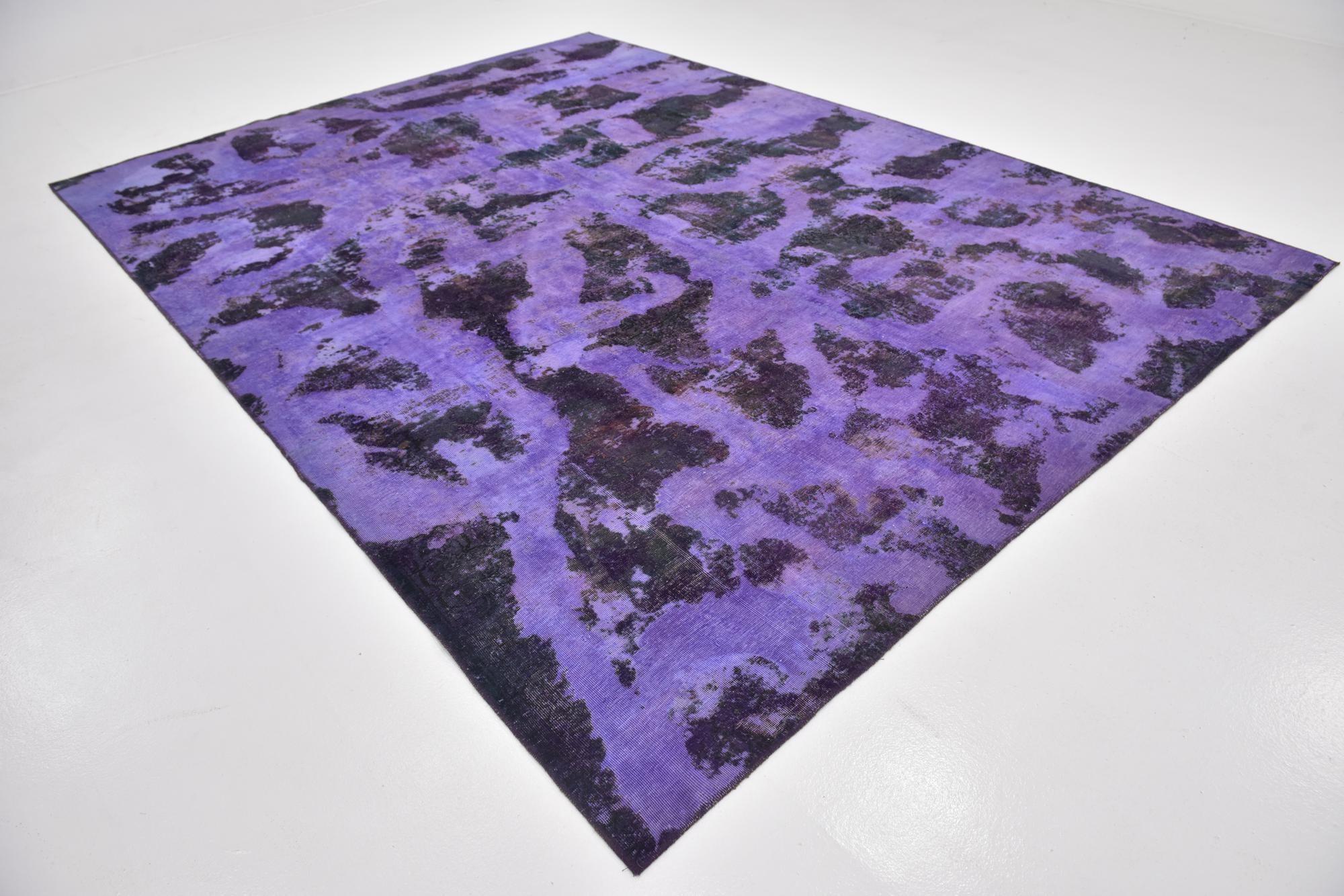 8' 6 x 12' Hand Knotted Ultra Vintage Persian Wool Rug
