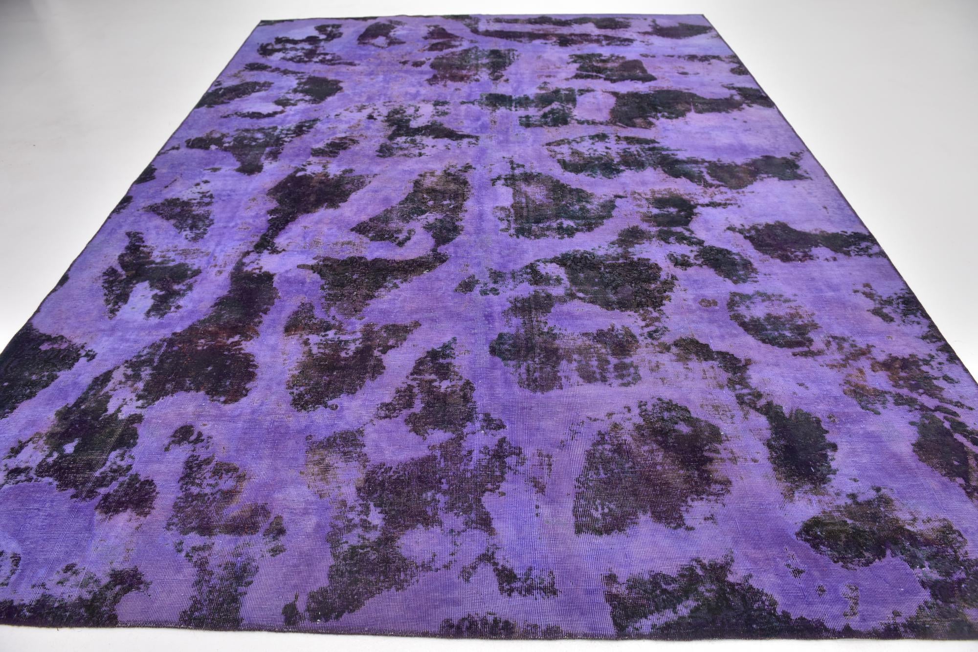 8' 6 x 12' Hand Knotted Ultra Vintage Persian Wool Rug
