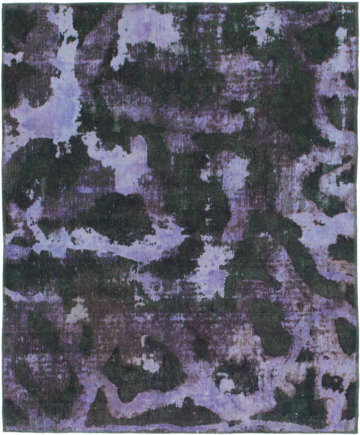 5' x 6' Hand Knotted Ultra Vintage Persian Wool Rug