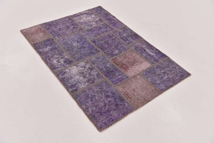 90cm x 120cm anudado a mano Ultra Vintage Alfombra Persa Lana