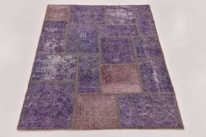 90cm x 120cm anudado a mano Ultra Vintage Alfombra Persa Lana