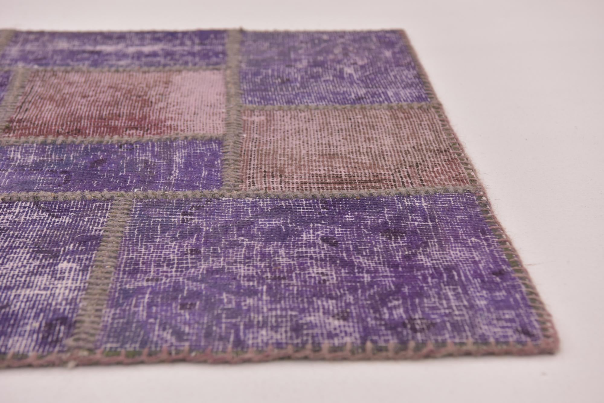 90cm x 120cm anudado a mano Ultra Vintage Alfombra Persa Lana