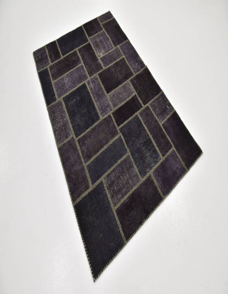 Detail image of 4' x 6' Hand Knotted Ultra Vintage Persian Wool Rug