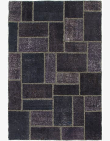4' x 6' Hand Knotted Ultra Vintage Persian Wool Rug