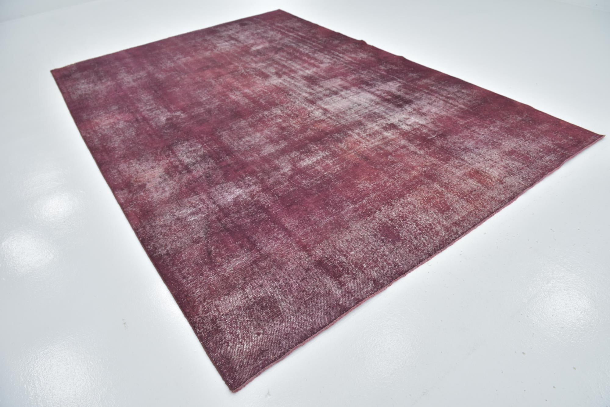 8' x 11' 8 Hand Knotted Ultra Vintage Persian Wool Rug