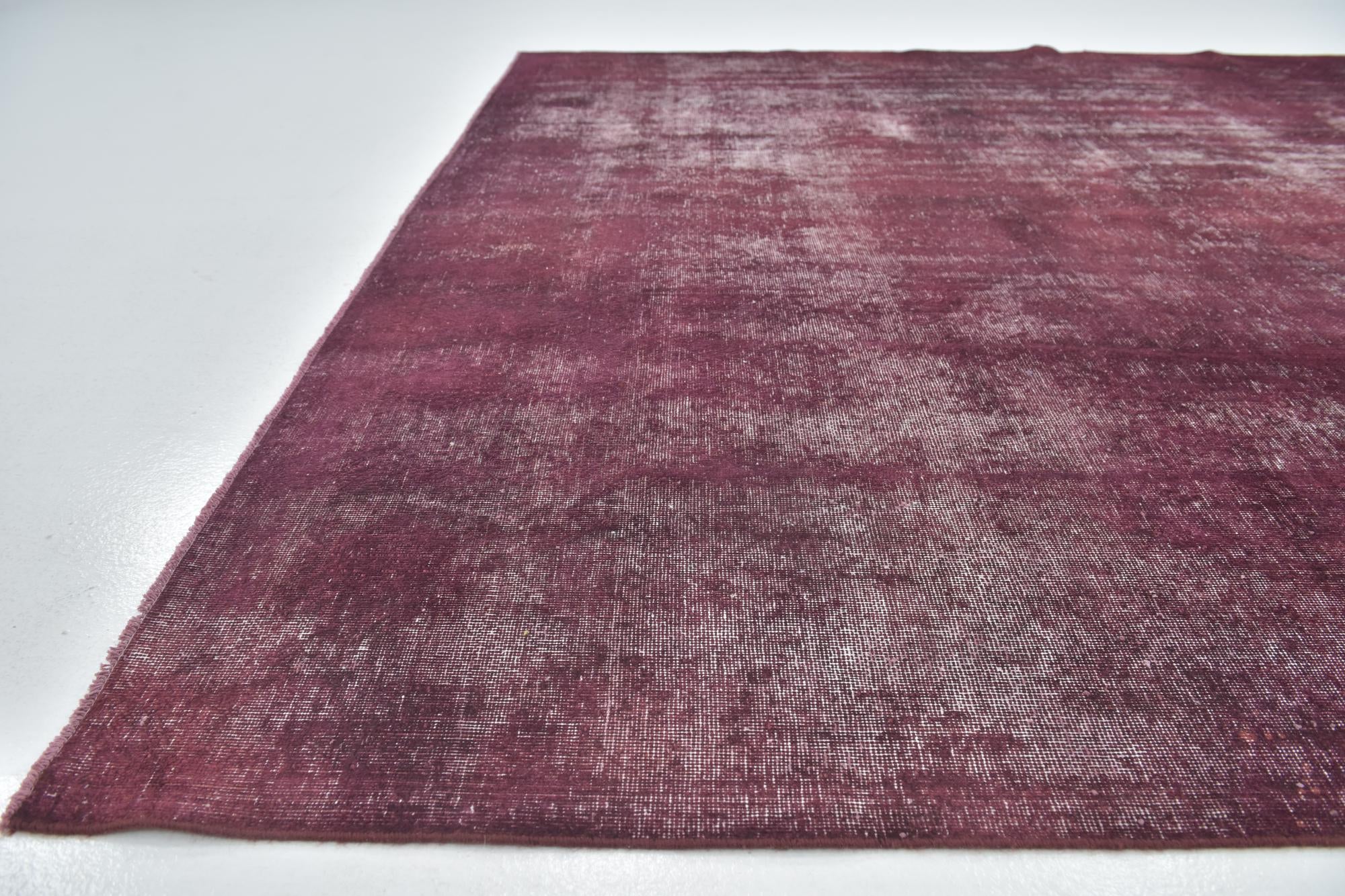 8' x 11' 8 Hand Knotted Ultra Vintage Persian Wool Rug