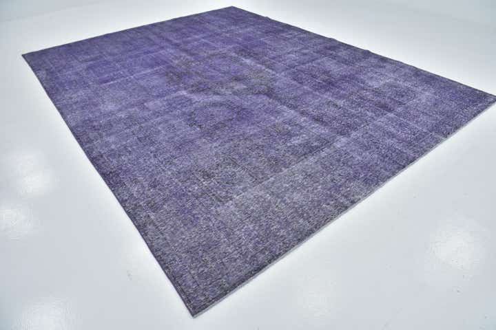 9' 8 x 13' Hand Knotted Ultra Vintage Persian Wool Rug