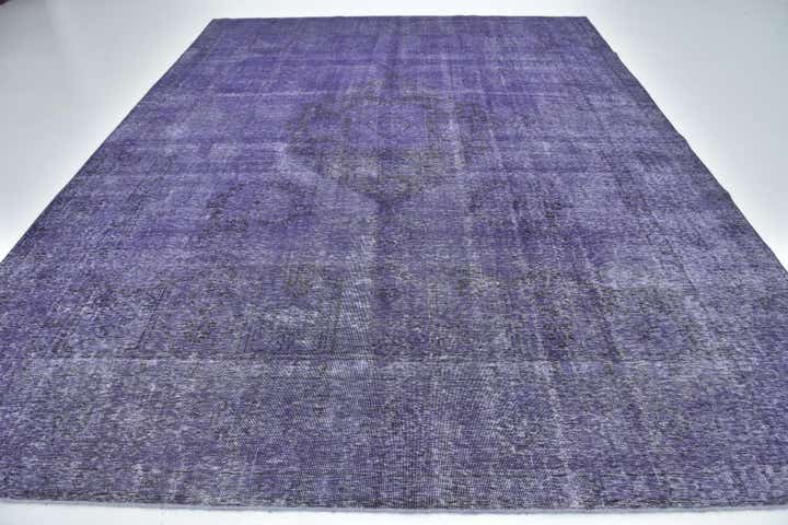 9' 8 x 13' Hand Knotted Ultra Vintage Persian Wool Rug