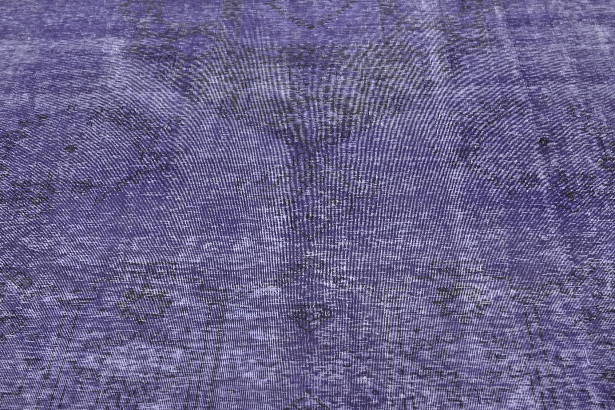 9' 8 x 13' Hand Knotted Ultra Vintage Persian Wool Rug