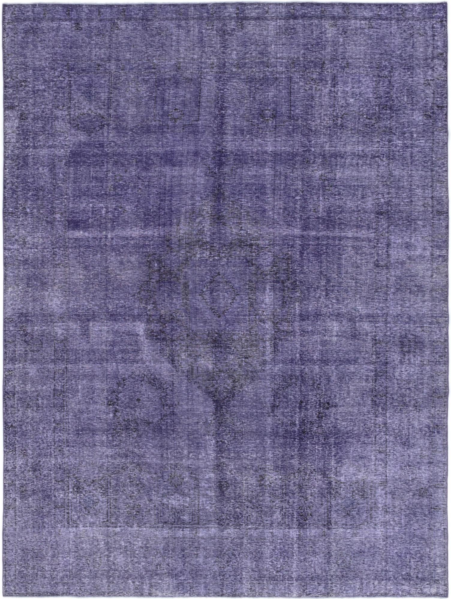 9' 8 x 13' Hand Knotted Ultra Vintage Persian Wool Rug
